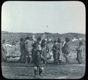 Image of Children Playing in Baffin Land [Playing ball at Im-nah-wa-look]
